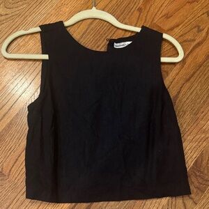 Black Sleeveless Top